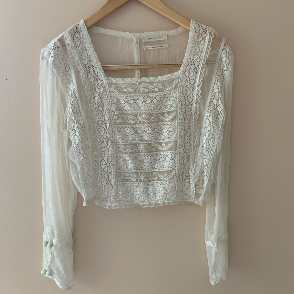 Urban Outfitters Lace Crop Top